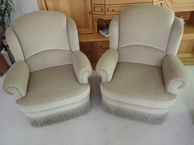 Matching Chairs with fringe