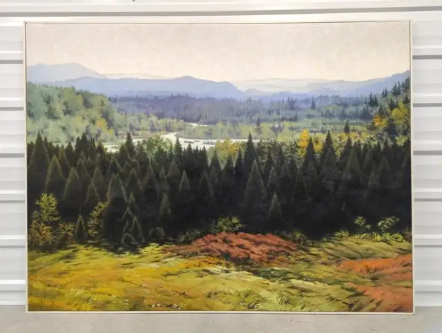Lot # : 7 - Steven Vero Oil Painting