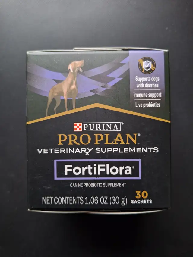 Purina Pro Plan FortiFlora Dog Canine Probiotic Supplement - New