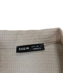 SHEIN Beige Cropped Blazer — Women’s Medium - Photo 2