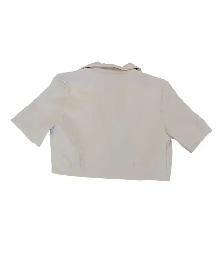 SHEIN Beige Cropped Blazer — Women’s Medium - Photo 3