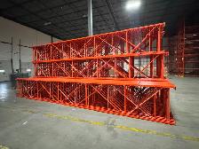 Used RediRack frames 26’ tall. Pallet racking - Photo 3
