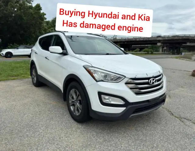 Wanted : Hyundai and Kia / has damaged engine