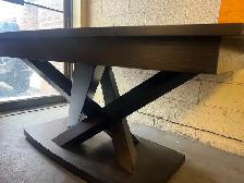 Modern Extendable Wood Dining Table: 4ft x 6ft-10ft - Photo 2