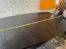 Modern Extendable Wood Dining Table: 4ft x 6ft-10ft - Photo 6