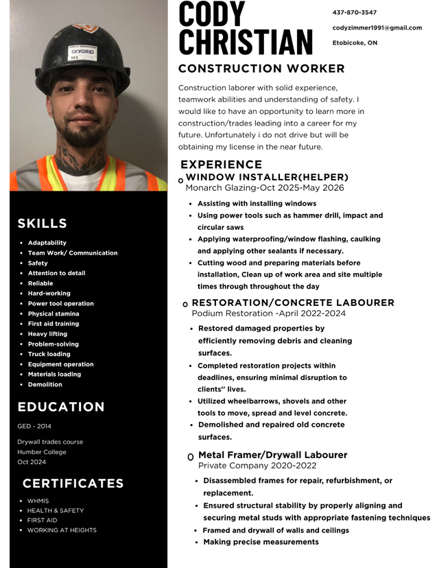 Reliable labourer, Looking for CASH work, NOT HIRING!