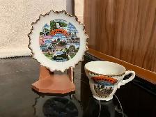 8 ensembles de tasses et soucoupes avec support - Photo 8