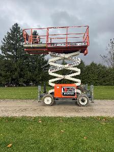 Rough Terrain Scissor Lift For Rent!
