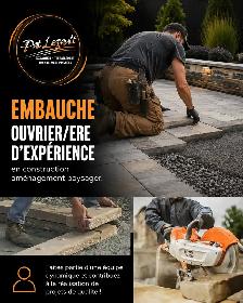 ouvriers(ières) Construction aménagement paysager