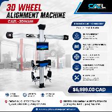 New CAEL 3D Wheel Alignment Machine– Certified &Warranty &Financ - Photo 4
