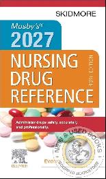 Mosby's 2027 Nursing Drug Reference 40th edition 9780443385476