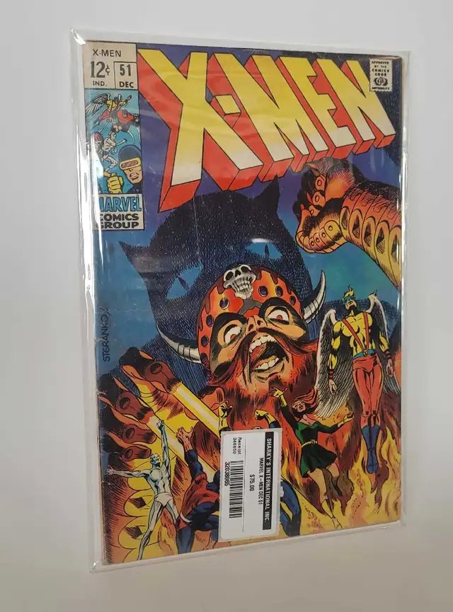 Marvel X-Men #51 Dec 1968 Comic Book (32038065)
