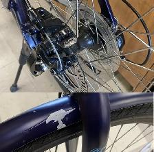 Raleigh Getaway 36V All-Terrain Electric Bike (Blue) $699 - Photo 9