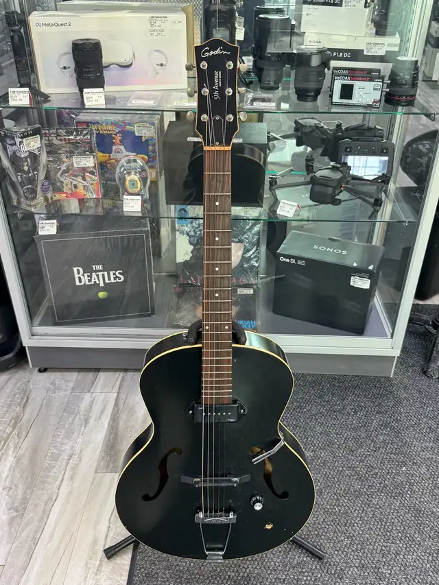 Godin 5th Avenue Guitar Restoration Project