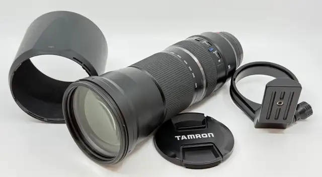 Tamron 150-600mm F/5-6.3 VC USD A011 Canon EF Lens   Hood $899