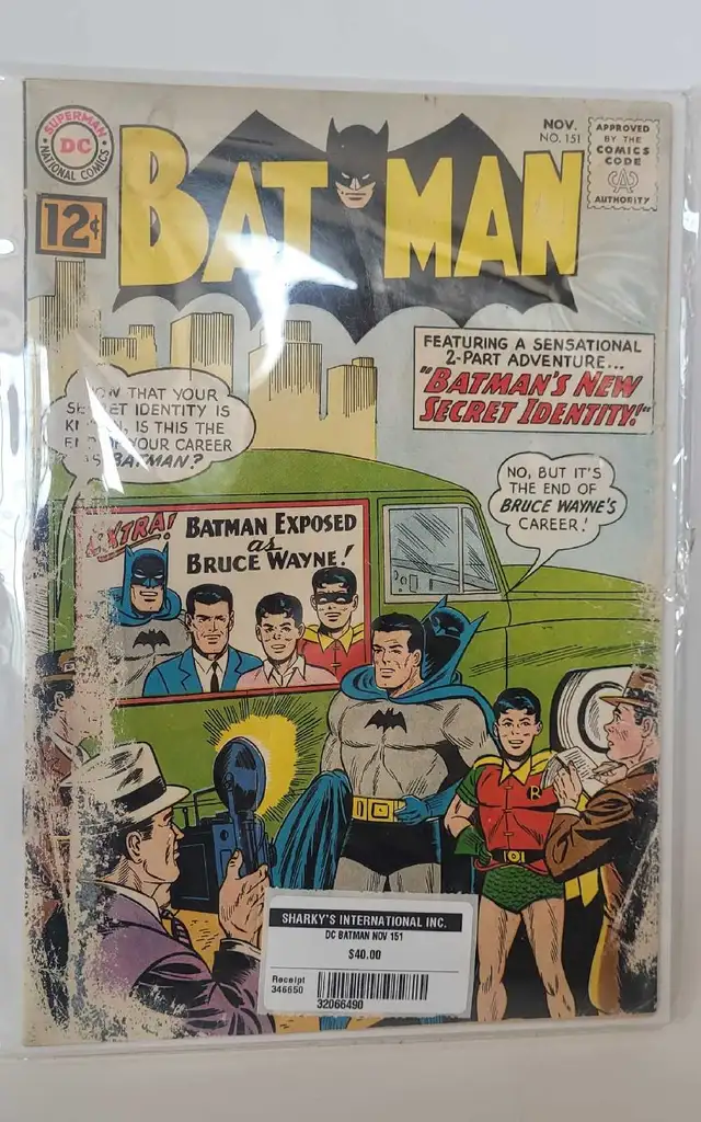 DC Batman Nov 151 Comic Book (32066490)