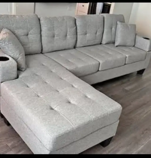 L Shaped Sectional 4 Seater Sofa With Free Delivery