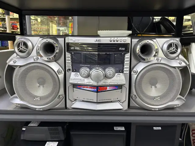 JVC MX-GA77 MINI AUDIO SYSTEM MP3 CD-RW 360W