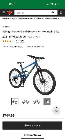 Raleigh Tracker Dual suspension Mountain bike - Photo 2
