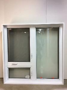 10406JBH Fenêtre Jumelée Battant HYBRIDE Charbon 60 x 60 - Photo 2