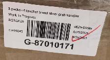 3  packs of faucher Handles / Grab handle steel / DRAWER PULL DR - Photo 5