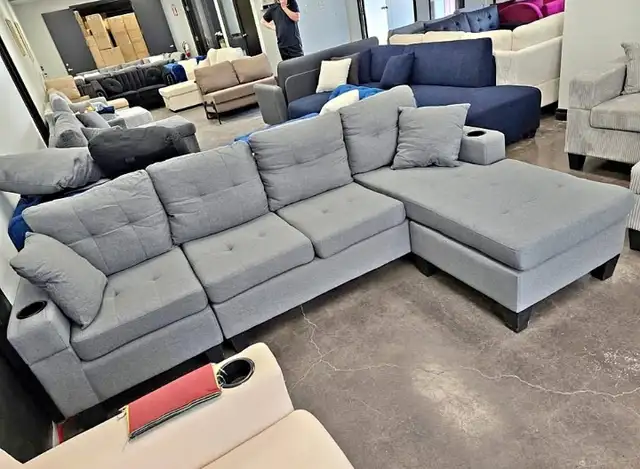 L Shaped Sectional 4 Seater Sofa With Free Delivery