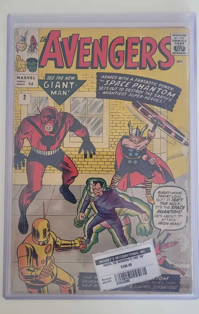 Marvel The Avengers #2 1963 UK Edition (31949300)