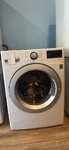 LG "27" White Front Load Washer/Dryer Set