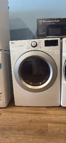 LG "27" White Front Load Washer/Dryer Set - Photo 3