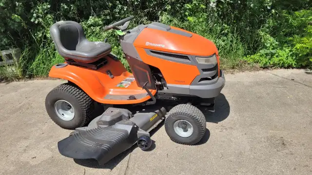 54' DECK HUSQUAVARNA RIDING LAWN MOWER FOR SALE
