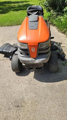 54' DECK HUSQUAVARNA RIDING LAWN MOWER FOR SALE - Photo 4
