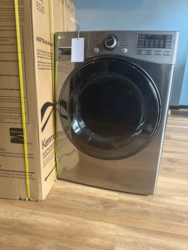 LG "27" Stainless Steel Front Load Washer/Dryer Set