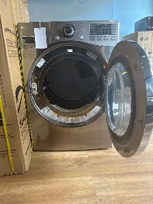LG "27" Stainless Steel Front Load Washer/Dryer Set - Photo 2