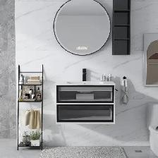 Brand New 30' Modern Wall-Mounted Bathroom Vanity Cabinet $69 - Photo 5