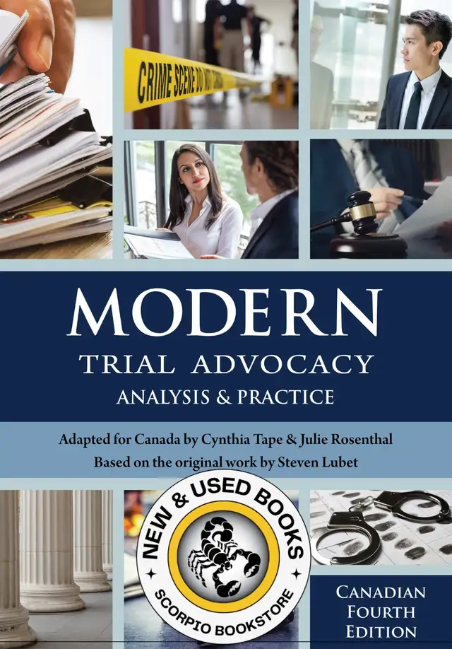 Modern Trial Advocacy 4th Edition by Steven Lubet 9781601568274
