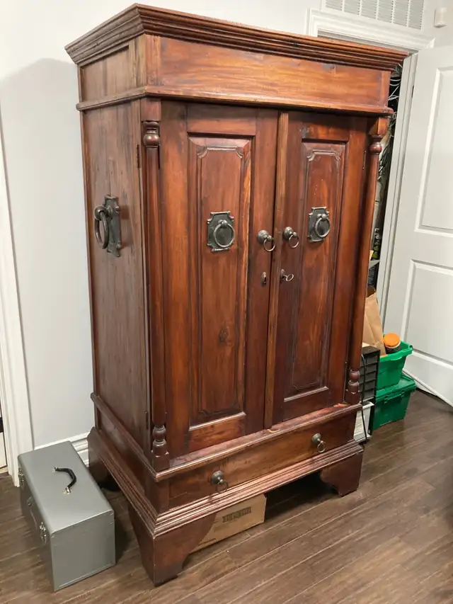 Armoire Teak Rosewood - Storage Cabinet