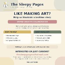 Volunteer Illustrators/Photographers Wanted - Children’s Stories