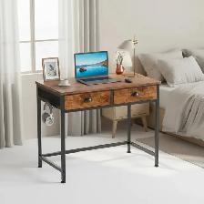 Brand New 35' Industrial Computer Desk with 2 Drawers $49