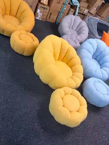 Brand New Pumpkin Couch with Stool or Loveseat $399 to $499 - Photo 3