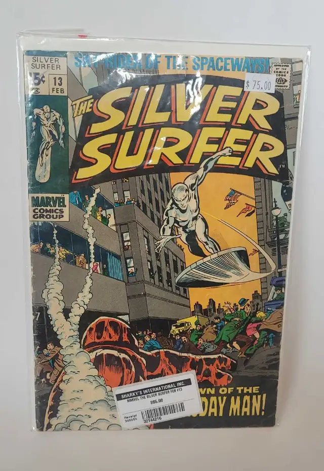 Marvel The Silver Surfer #13 Comic Book (32144216)