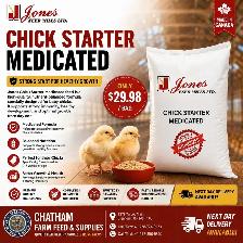 Medicated chick starter
