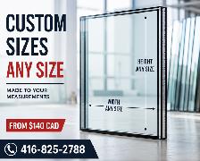 Custom Size Glass for PVC Windows