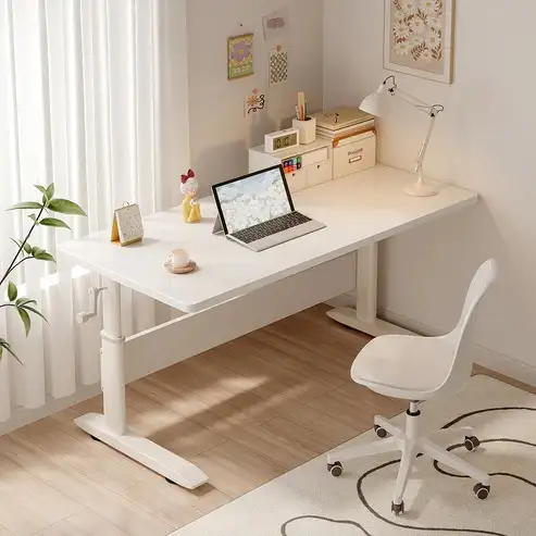 Brand New Portable Standing Desk, Ergonomic Handle Lift Table He