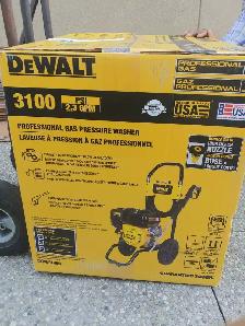 DeWalt 3100 psi pressure washer