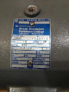 1.5 hp 3 phase motor