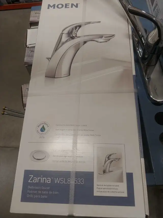 brand new moen faucet