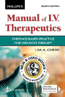 Phillips's Manual of I.V. Therapeutics 8th Edition 9781719646093