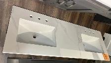 60" Bathroom Vanity Cabinet / 61" Countertop Floor Demos on Sale - Photo 2
