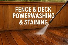 Professional Fence & Deck Power Washing & Staining – GTA