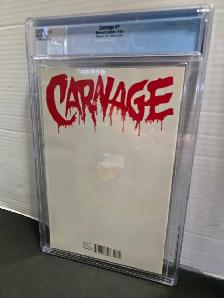 CARNAGE #1 COMIC PHANTOM VARIANT COVER CGC 9.8 - Photo 2